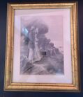 Pierre Vidal Signed Lithograph 9.5" X 7" Beautifully Framed