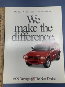 Vintage New Old Stock 1999 Dodge Durango Zubehör Händler Prospekt - Bild 1 von 7