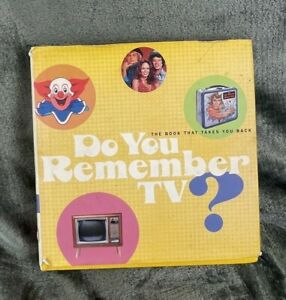 Do You Remember TV? Hardcover Book Michael Gitter 2005