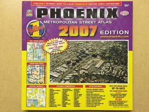 Phoenix Metropolitan Street Atlas 2007 Edition - Wide World of Maps Yellow 1 - Picture 1 of 1