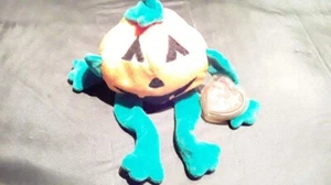 1998 PUMKIN THE PUMPKIN TY INC BEANIE BABY RETIRED RARE WITH ERRORS & KR - Picture 1 of 8