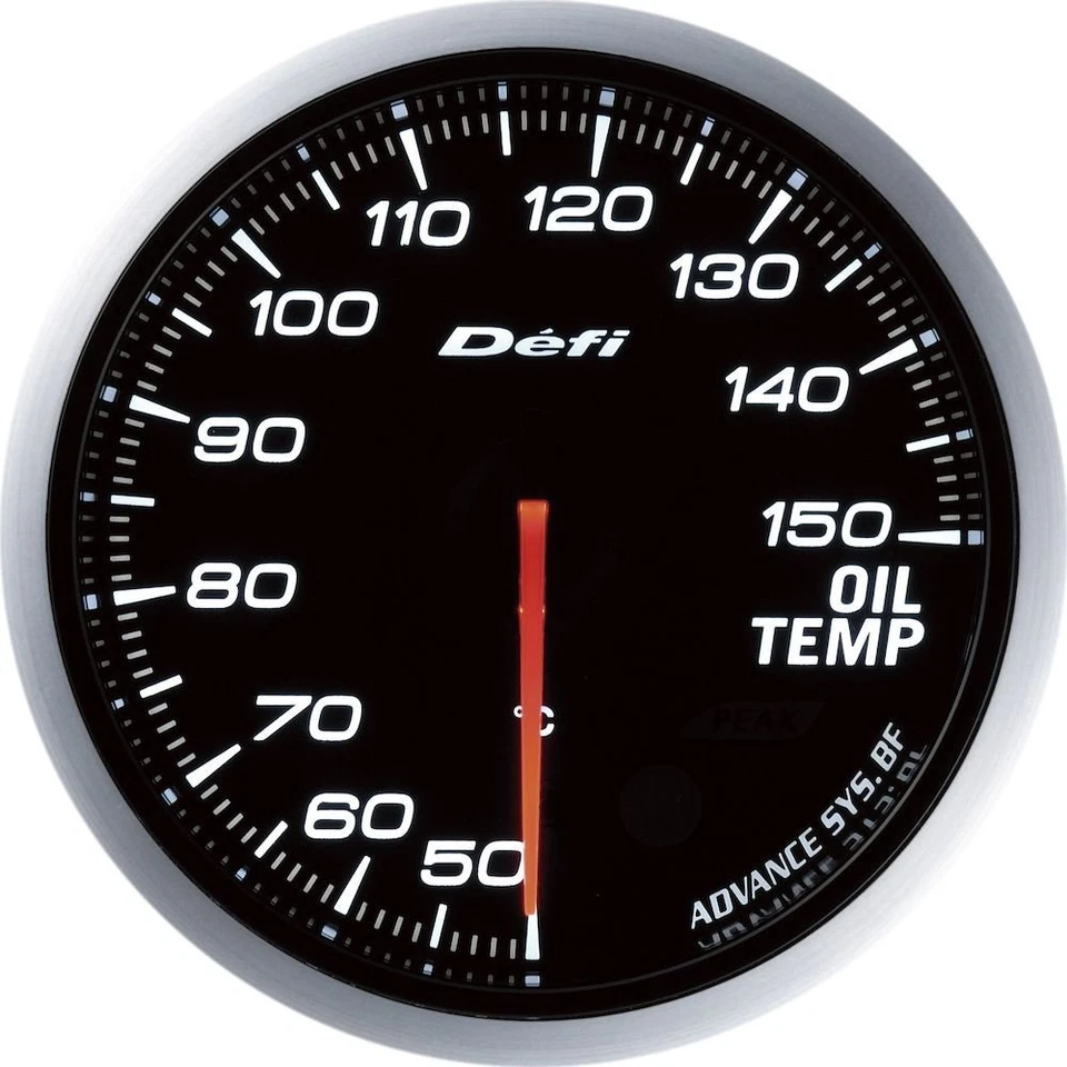 Defi Defi-Link Meter ADVANCE BF Oil Temperature Gauge DF10401 White - Image 1 of 1