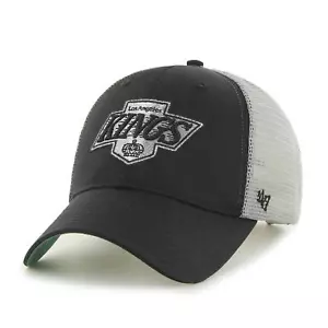 '47 Brand Cap NHL La Kings Branson 47 MVP Trucker Baseball Cap Mesh Cap Logo New - Picture 1 of 4