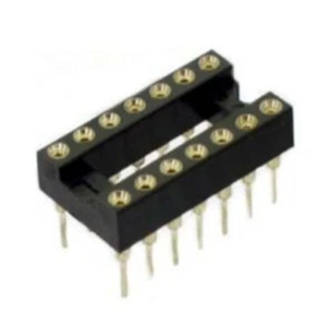 ZOCCOLI A TULIPANO TORNITI PASSO 2,54MM 28 pin - Foto 1 di 1
