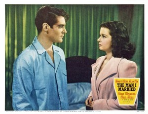 The Man I Married Lobby Card Francis Lederer Joan Bennett 1940 Old Photo