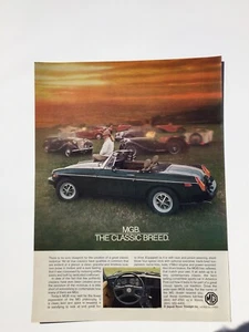MGB Vintage Print Advertising - Picture 1 of 3