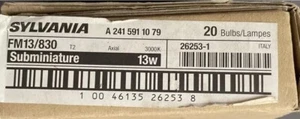 SYLVANIA FM13/830 - 13W T2 Bulbs 3000K - 26253-1  - Picture 1 of 3