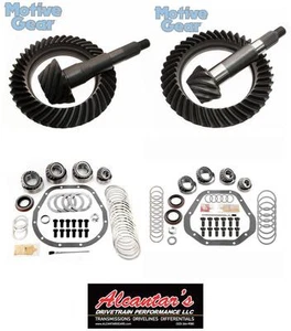 Ford F250 F350 1993-2010 10,25" trasero y Dana 60 delantero 4,56 paquete de anillo y piñón  - Imagen 1 de 1