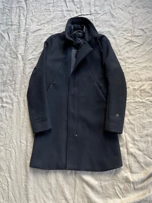 G Star Raw Women's Black Wool Coat Size M - Image 1 of 4