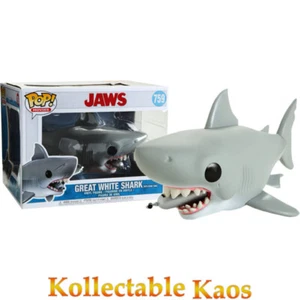 Jaws - Jaws with Diving Tank 6" Super Sized Pop! Vinyl Figure #759 - Picture 1 of 1