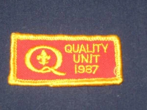 Quality Unit 1987 patch - Picture 1 of 1