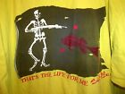 T-shirt SALT LIFE SKELETON N SKELETON FISH żółty 2XL spear gun