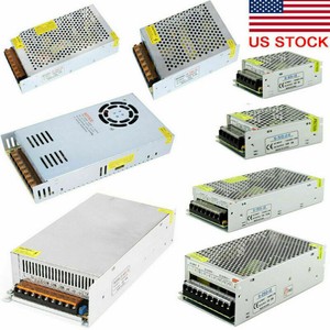 DC 12V 10A to 60A Amp AC 110V 220V Switch Power Supply LED Strip Light 12 V Volt