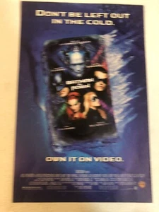 1990s Batman And Robin Print Ad Advertisement Vintage Arnold Schwarzenegger pa4 - Picture 1 of 2