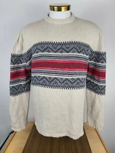 AEROPOSTALE Pullover Sweater Men's XL Ski Winter Wool Blend USED - Picture 1 of 9