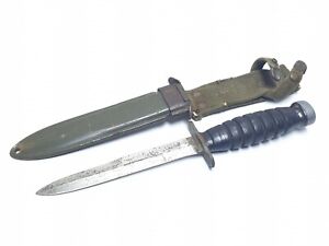 VITAGE US MILITARY M3 TRENCH KNIFE W/ USM8 BMCO