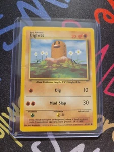 DIGLETT - 47/102 - Base Set - Pokemon Card - Picture 1 of 9
