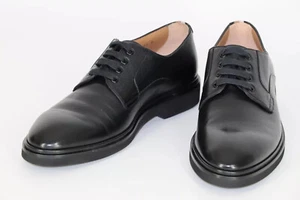 Zapatos de Vestir HUGO BOSS, Mod. Jerrard_Derb_gr, Talla 42, US 9, Hecho en Italia, Negro - Imagen 1 de 9