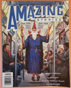 AMAZING STORIES VOL. 66 #5 VG 1991 SCIENCE FICTION MAGAZINE, MISSING BACK CORNER - Picture 1 of 2