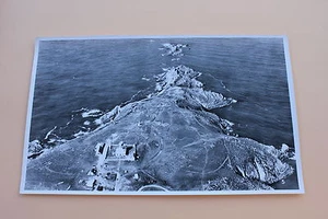 Photographie aérienne 5 La Pointe du raz Côte Mer finsitère LAPIE 47*27cm Ecole - Picture 1 of 3