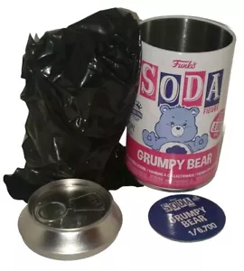 Funko Soda Care Bear Grumpy Bear International lattina aperta limitata in borsa sigillata - Foto 1 di 11