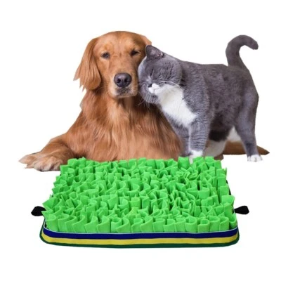 Hunde Schnüffelteppich Katze Intelligenz Trainingsmatte Futtermatte Spielzeug - Bild 1 von 4