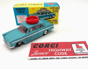 39796 CORGI TOYS / REEDITION / 236 AUSTIN A60 SALOON SCHOOL CAR BLEU - Imagen 1 de 5