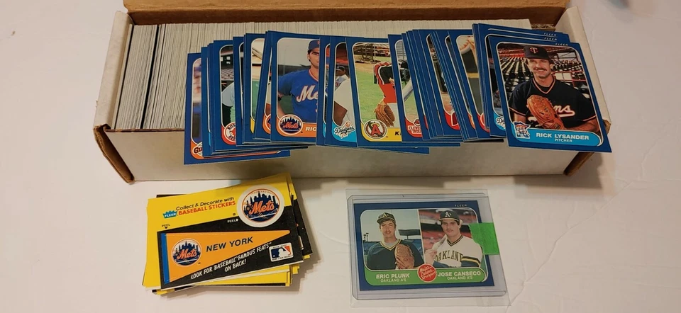 1986 Fleer Baseball Cards 501-660, Stickers You Pick UPick Card From List Lot  - Image 1 of 1