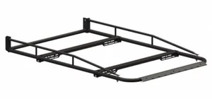 Holman 8008A Roof Rack; Pro III Series; Universal Fit; Gloss; Black; Aluminum; S - Picture 1 of 2