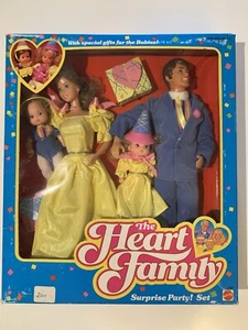 Vintage 1985 Mattel The Heart Family Surprise Party! Set - Imagen 1 de 3
