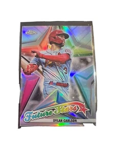 2022 Topps Chrome Dylan Carlson #FS-4 Future Stars St. Louis Cardinals - Picture 1 of 3