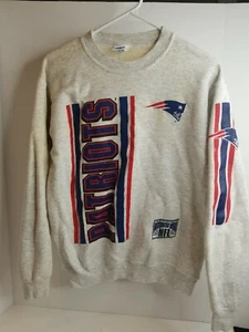 Vintage New England Patriots Sweatshirt Gr. 18-20 Spellout - Bild 1 von 7