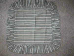Ralph Lauren Caulfield Laurelton Green Striped Decorative Throw Pillow cover - Picture 1 of 4