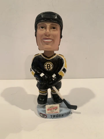 Boston Bruins Joe Thornton Bobblehead 2003 Pacific Heads Up Cover