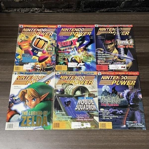 Nintendo Power Volumes 111+112+113+114+115+116 Include Posters Magazine Lot - Picture 1 of 8