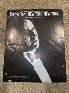 New York, New York Sheet Music. 1977 United Artists Corporation - Picture 1 of 6
