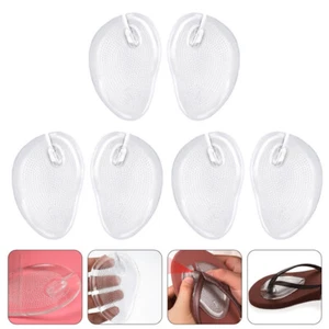 3 Paar Anti-Rutsch Massage Front Pad Zehenstegsandalen Kissen Miss Man Fußpolster - Bild 1 von 12