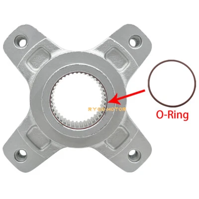 Rear Axle Brake Rotor Disc Disk Flange Hub for Honda TRX400EX TRX400X Sportrax - Image 1 of 4