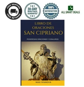 Libro De Oraciones A San Cipriano En Español Espanol Libro Fisico Con Envio - Picture 1 of 12