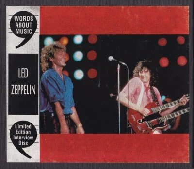 LED ZEPPELIN / WORDS ABOUT MUSIC - LIMITED EDITION INTERVIEW PICTURE DISC CD  - Bild 1 von 4