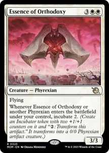 ESSENCE OF ORTHODOXY x4 mtg NM-M March of The Machine 4 Rare - Picture 1 of 1