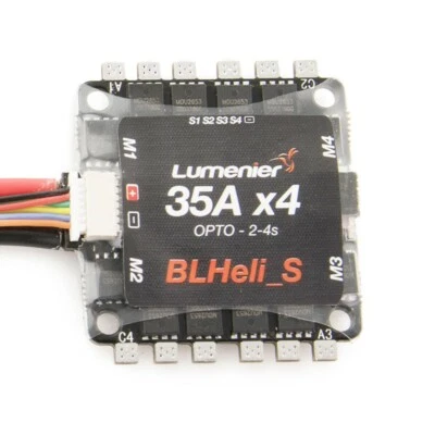 Lumenier BLHeli_S 35A 4-in-1 OPTO ESC DSHOT - Image 1 of 4