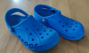  💙 Sandalias Crocs Hombre Talla 6 Mujer Talla 8 Azul 💙 Usadas  - Imagen 1 de 11