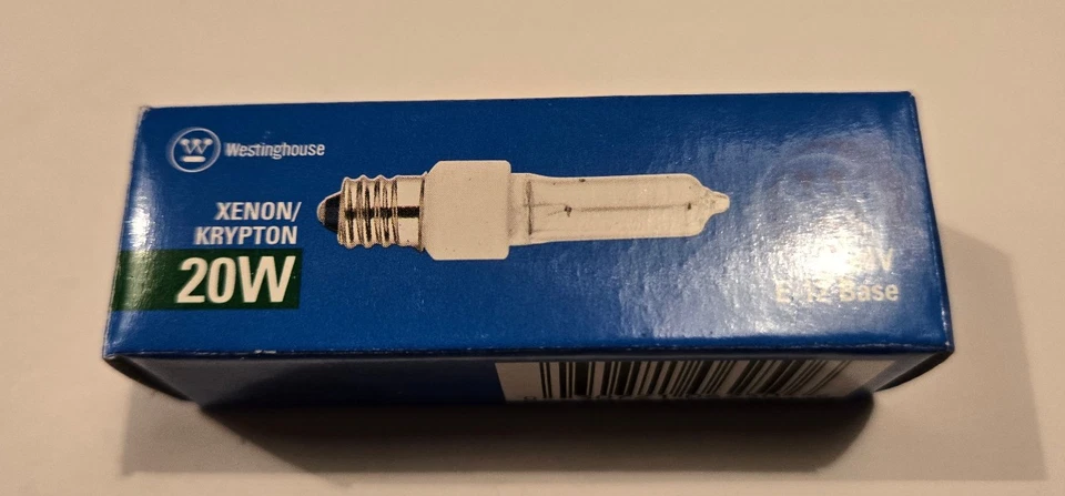 (2 Pack) Westinghouse Lighting 20w  Xenon Krypton E12 Base 120 volt - Image 1 of 4