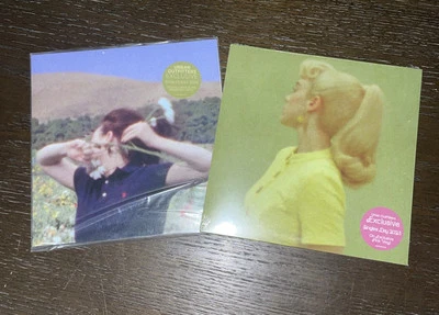 Billie Eilish Birds of Feather Olive & Made For Vinyl Barbie Hot Pink 7 Inch UO - Image 1 of 4