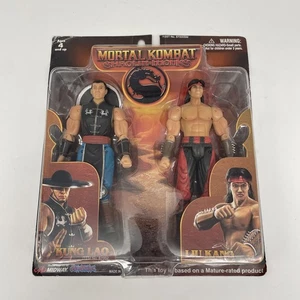 Mortal Kombat Shaolin Monks Kung Lao Liu Kang Action Figure 2-Pack Jazwares 2005 - Picture 1 of 12