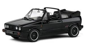 Volkswagen Golf Mk1 Sportline Cabriolet 1992 Black 1:43 SOLIDO 4315802 - Foto 1 di 1