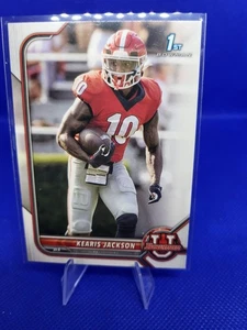2021-22 Bowman University - #27 Kearis Jackson - Rookie Card (RC) - Picture 1 of 1