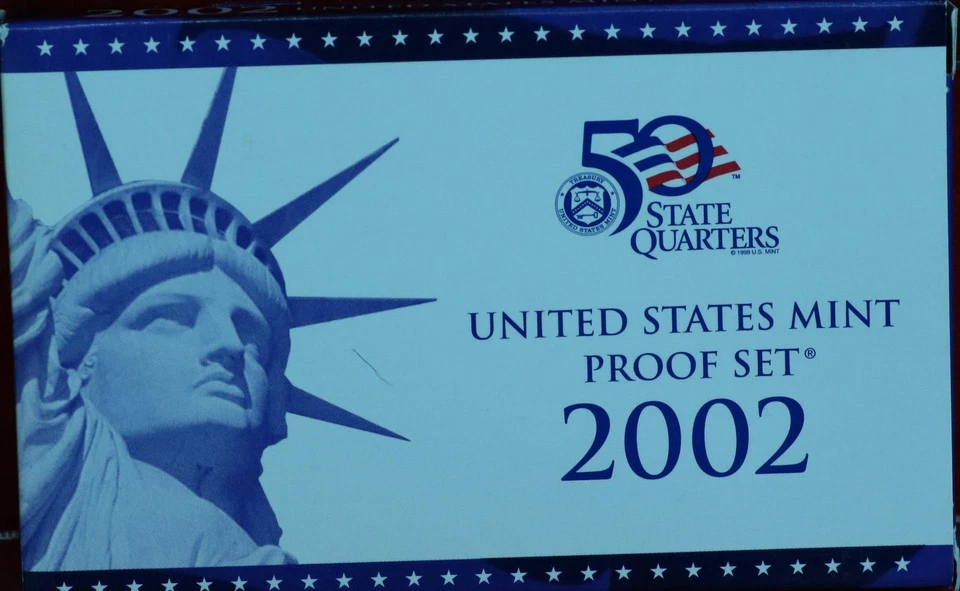 Uncirculated 2002 United States Proof Set - Image 1 of 1