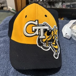 Georgia Tec Hat Top Of The World Osfm - Picture 1 of 10